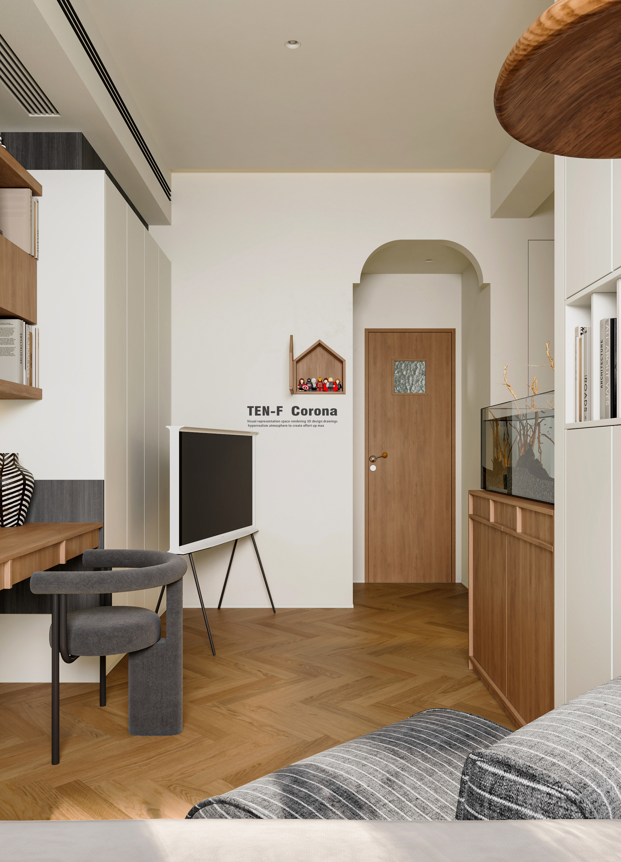 近期渲染  叠墅渲染表现-8