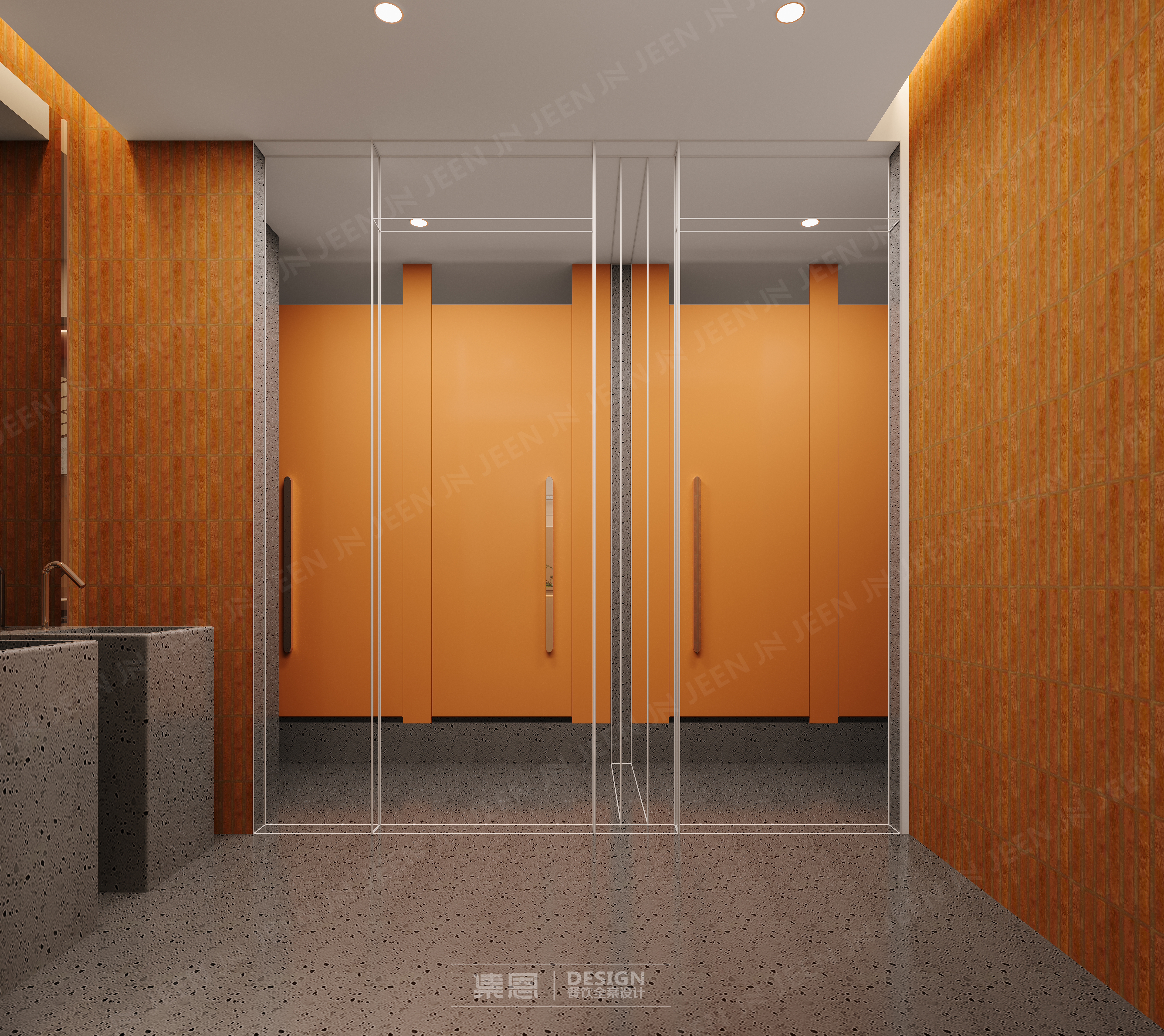 韩盛家·泥炉烤肉丨中国信阳丨集恩餐饮全案设计-18