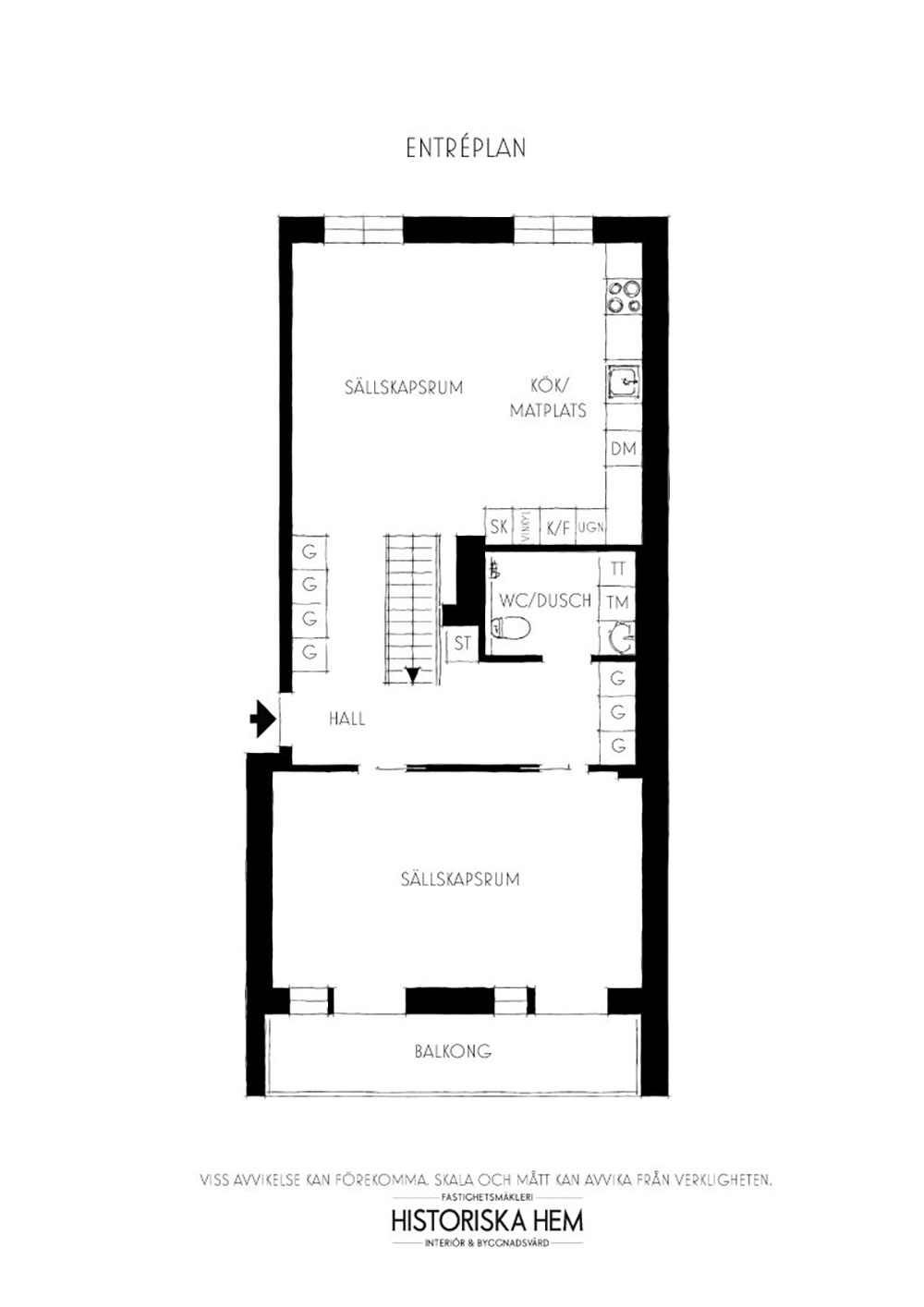 斯德哥尔摩时尚现代复式公寓设计-27