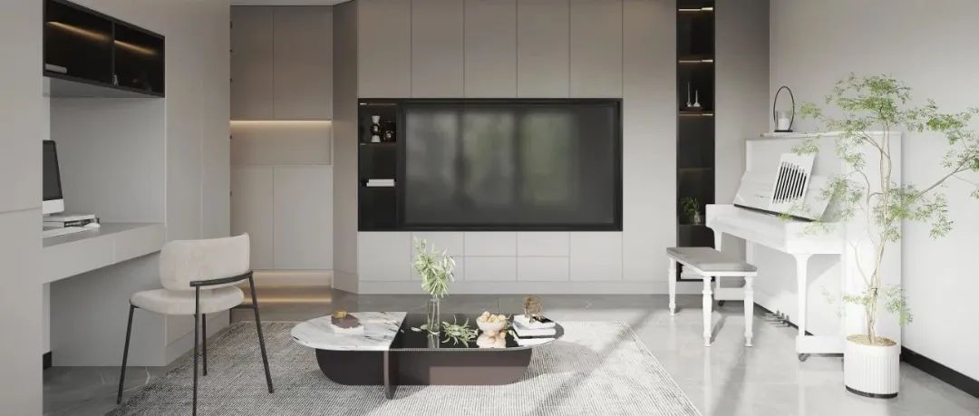 深圳如愿设计丨深业新岸线160㎡，清新奶油色的绿野仙踪 / Wizard of Oz-43