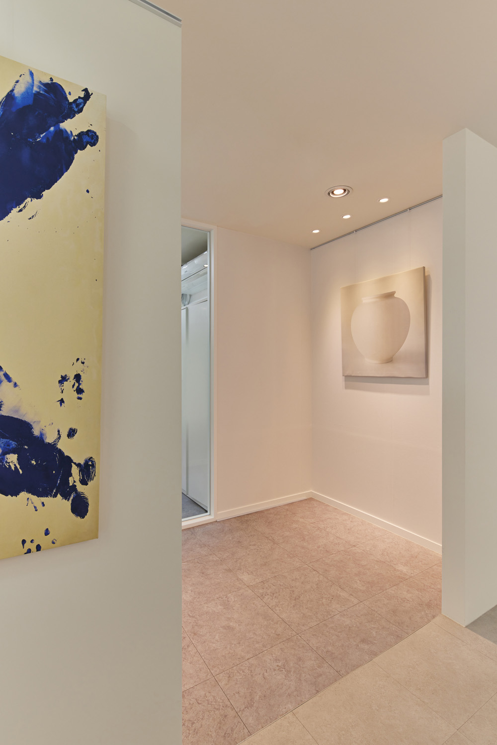 白色时尚 | 38 平简约清新的迷你公寓设计-17