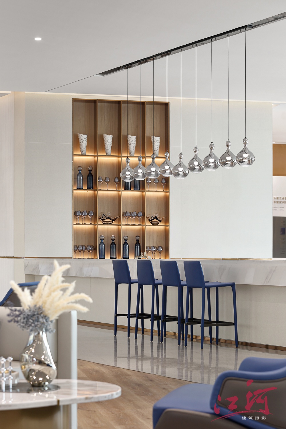 鹿鸣见山售楼处|售楼处拍摄|售楼处空间摄影|销售中心-9