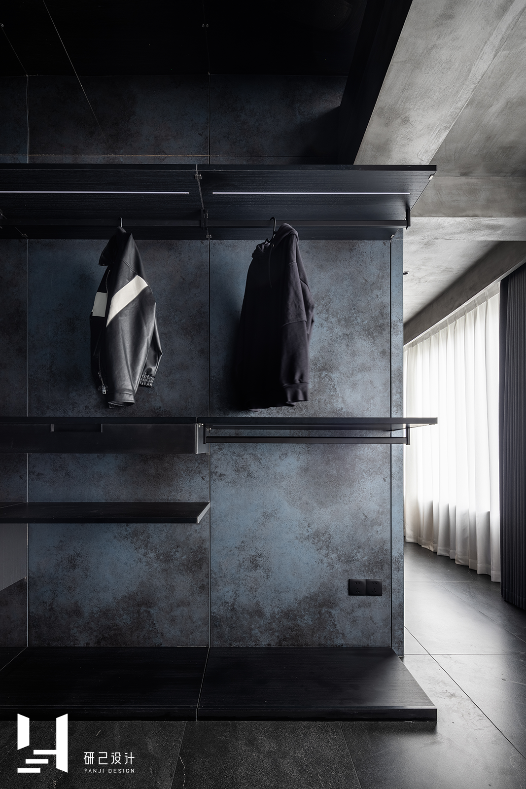 暗黑风江景宅丨中国芜湖丨研己设计-47