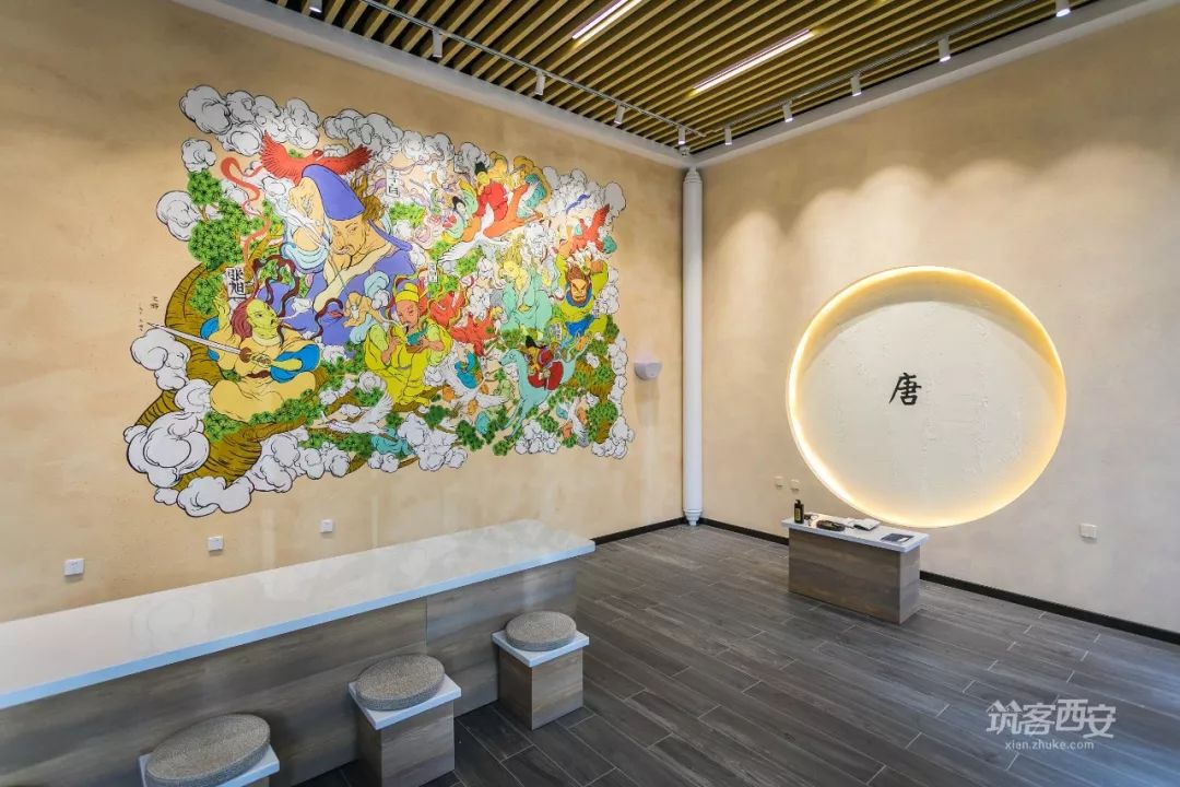 瑞幸咖啡唐诗主题店 | 诗意空间,重现大唐盛世-29