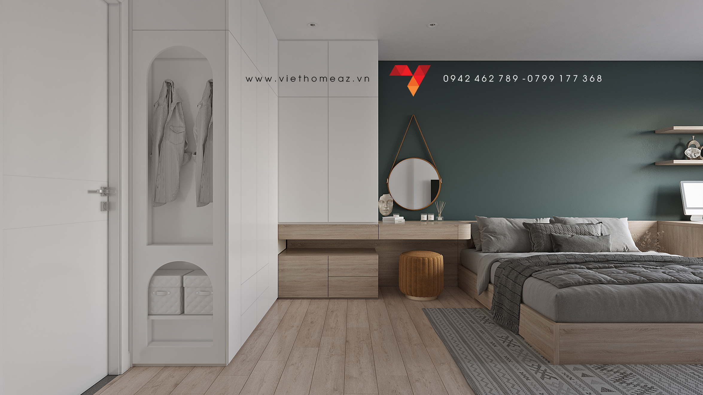 Royal City 河内公寓室内设计丨越南河内丨VietHome-17