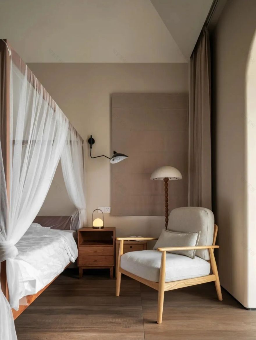 私宅设计:380㎡东方自然主义,引绿构景,四季漫生趣-44