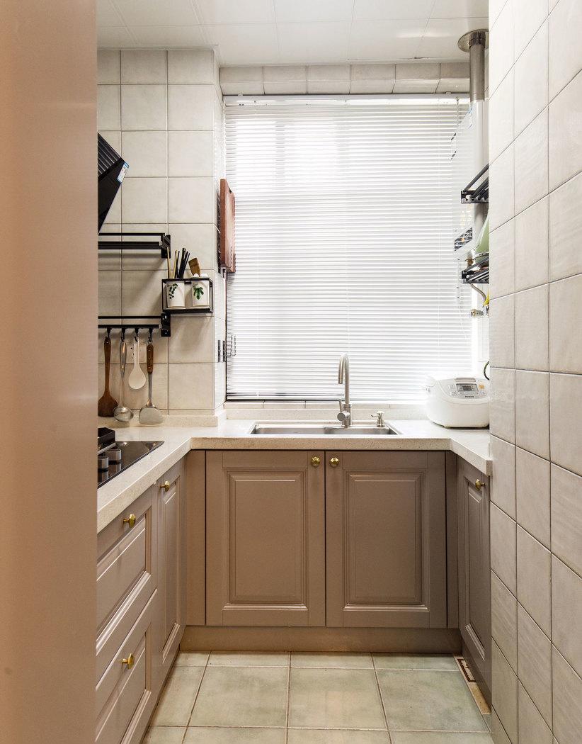 美式轻奢复古风老房改造,温馨时尚空间-16