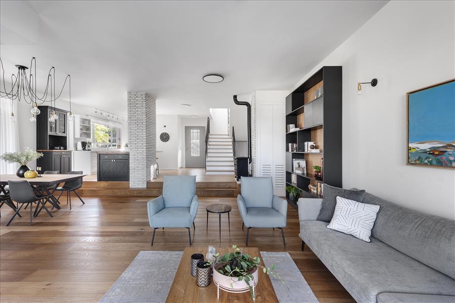 简约经典乡村温馨的完美住宅改造丨希拉·莫斯卡尔,哈达斯·罗特（希拉室内设计工作室）-12