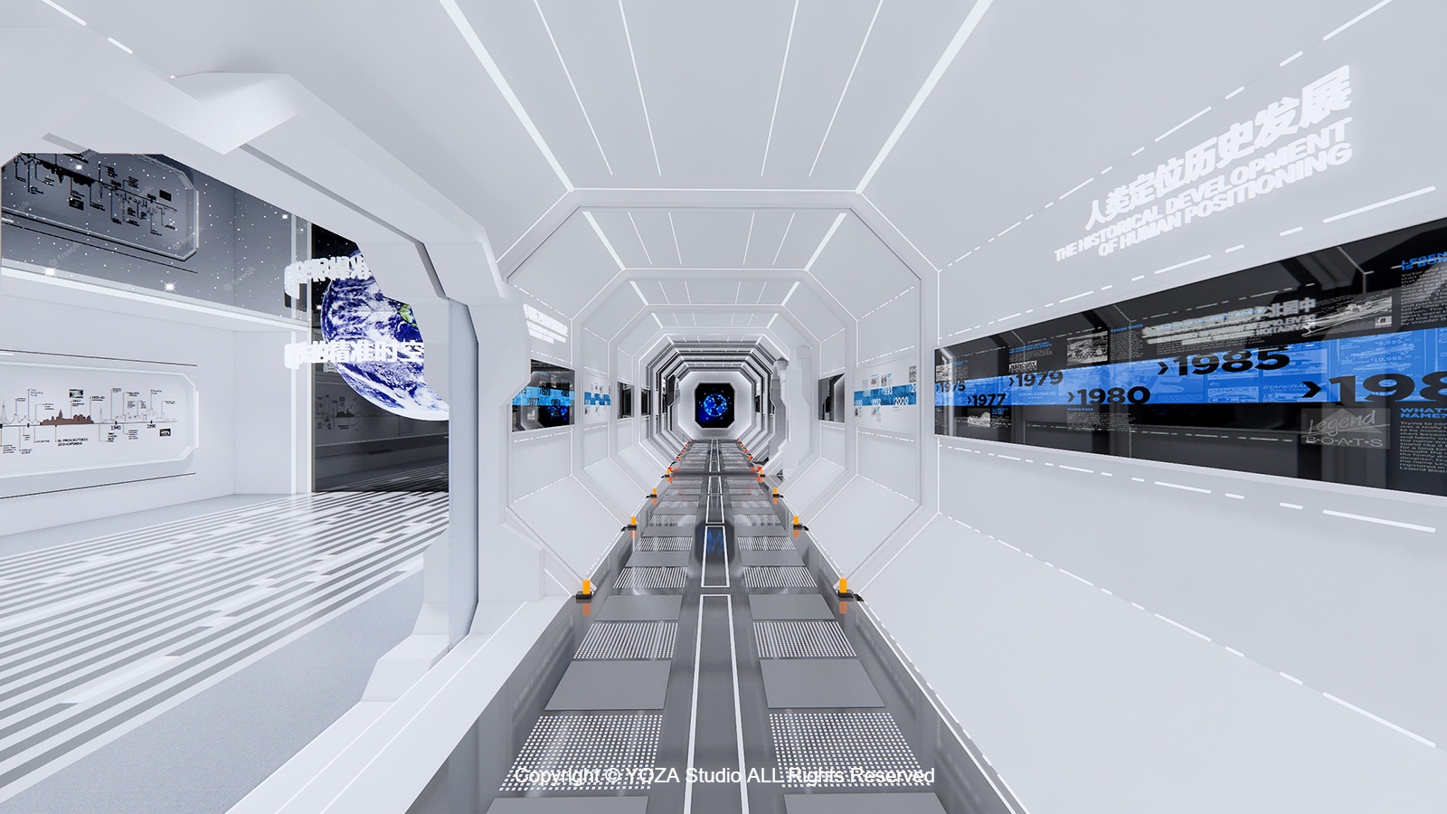 国网思极位置（吉奥）展厅–STATE GRID THINK EXTREME POSITION SHOWROOM-4