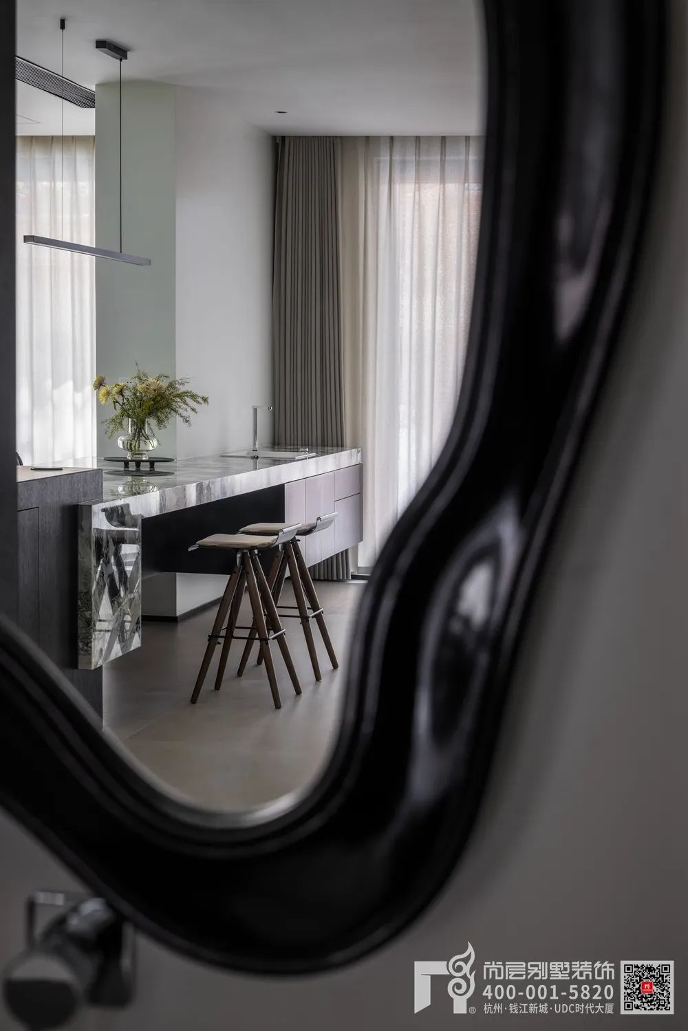 嘉兴宝石公馆现代简约别墅设计丨中国嘉兴丨杭州尚层装饰-36