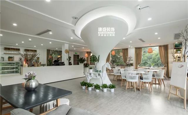 康盛装饰打造 600㎡自然森系空间-73