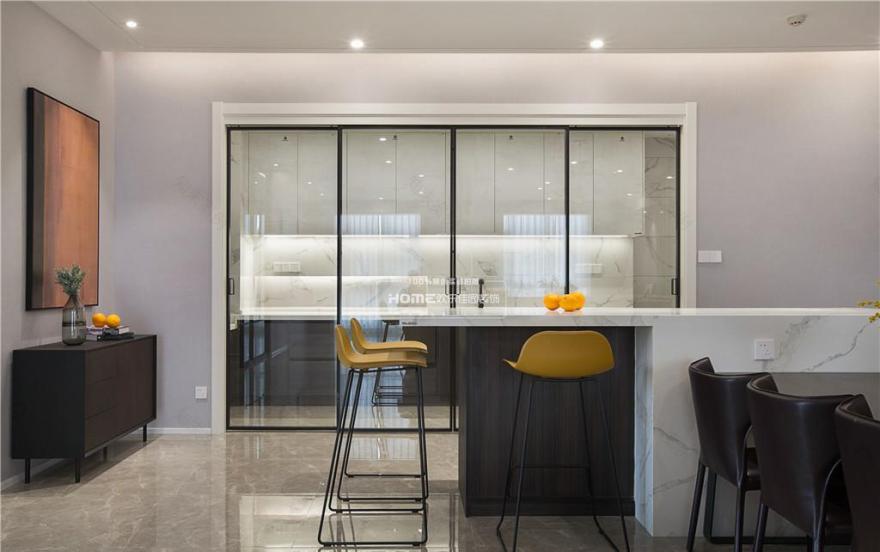 极简黑白灰的别墅设计,呈现高级感与舒适性-19