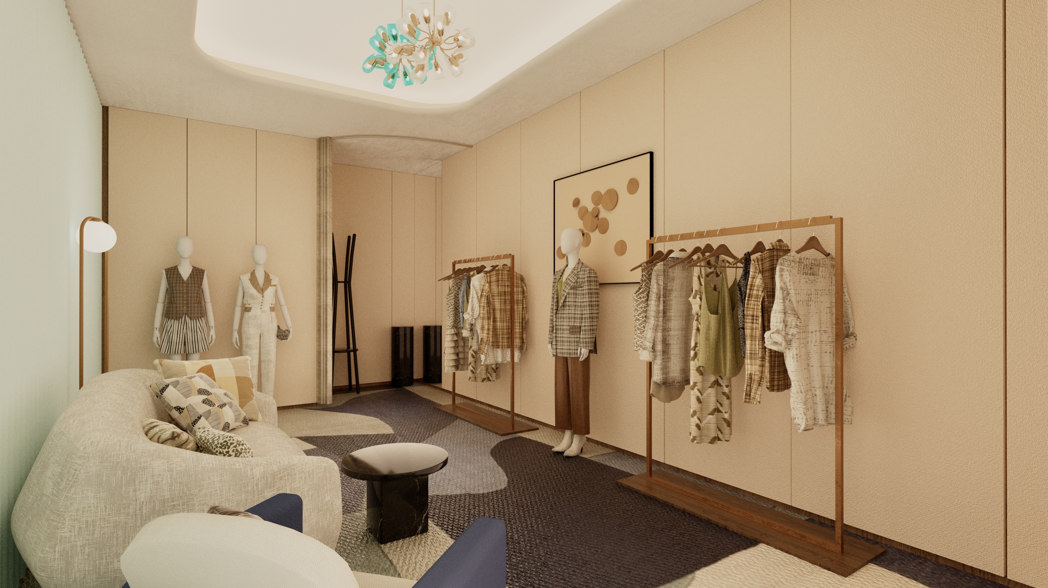 宝姿PORTS VIP预览 活动空间设计-14