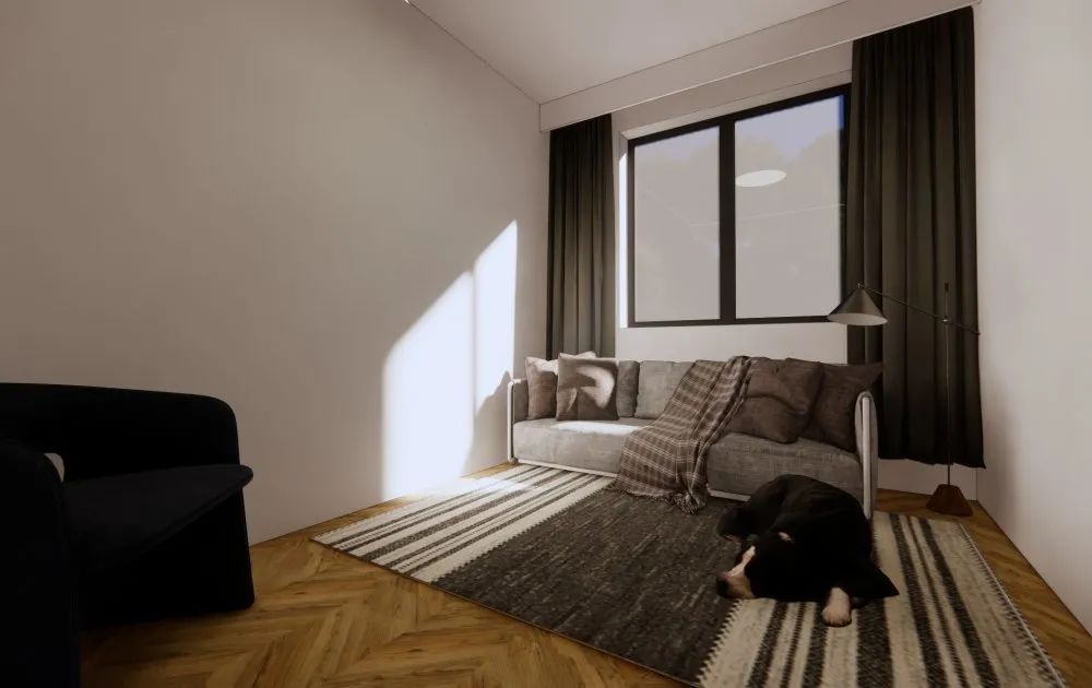 48 平异形旧房改造,巧用空间增设多种热门功能区!-100