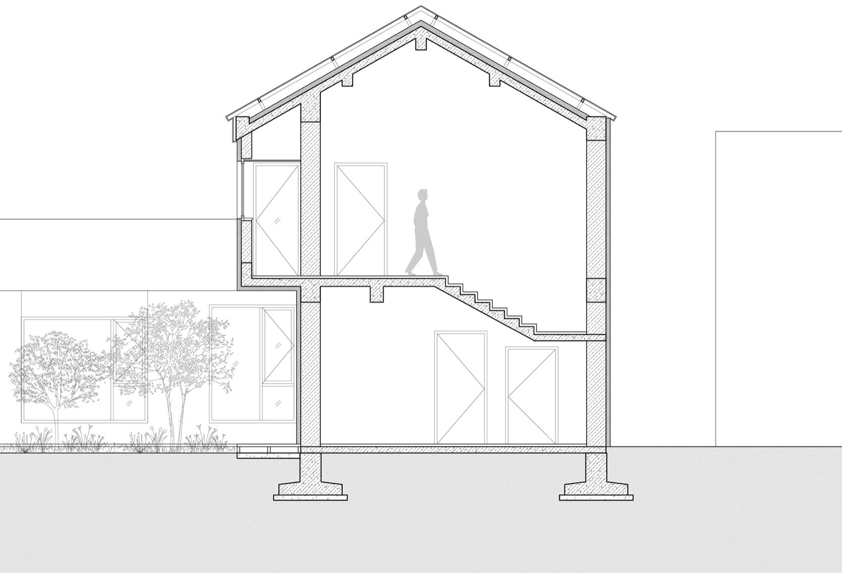 闲心宅丨中国北京丨STEPS大台阶建筑-113
