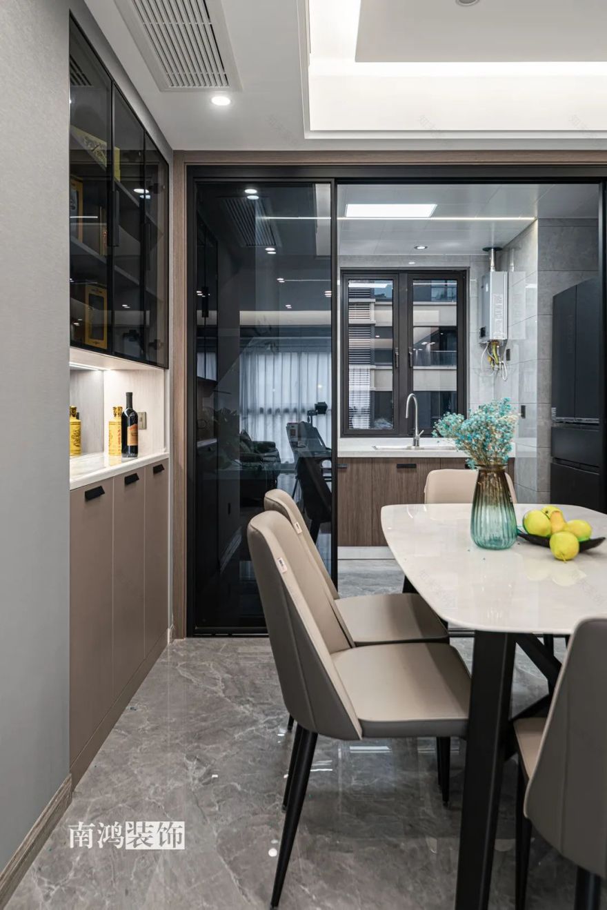 学成府 128㎡现代风格大平层设计丨浙江南鸿装饰-39