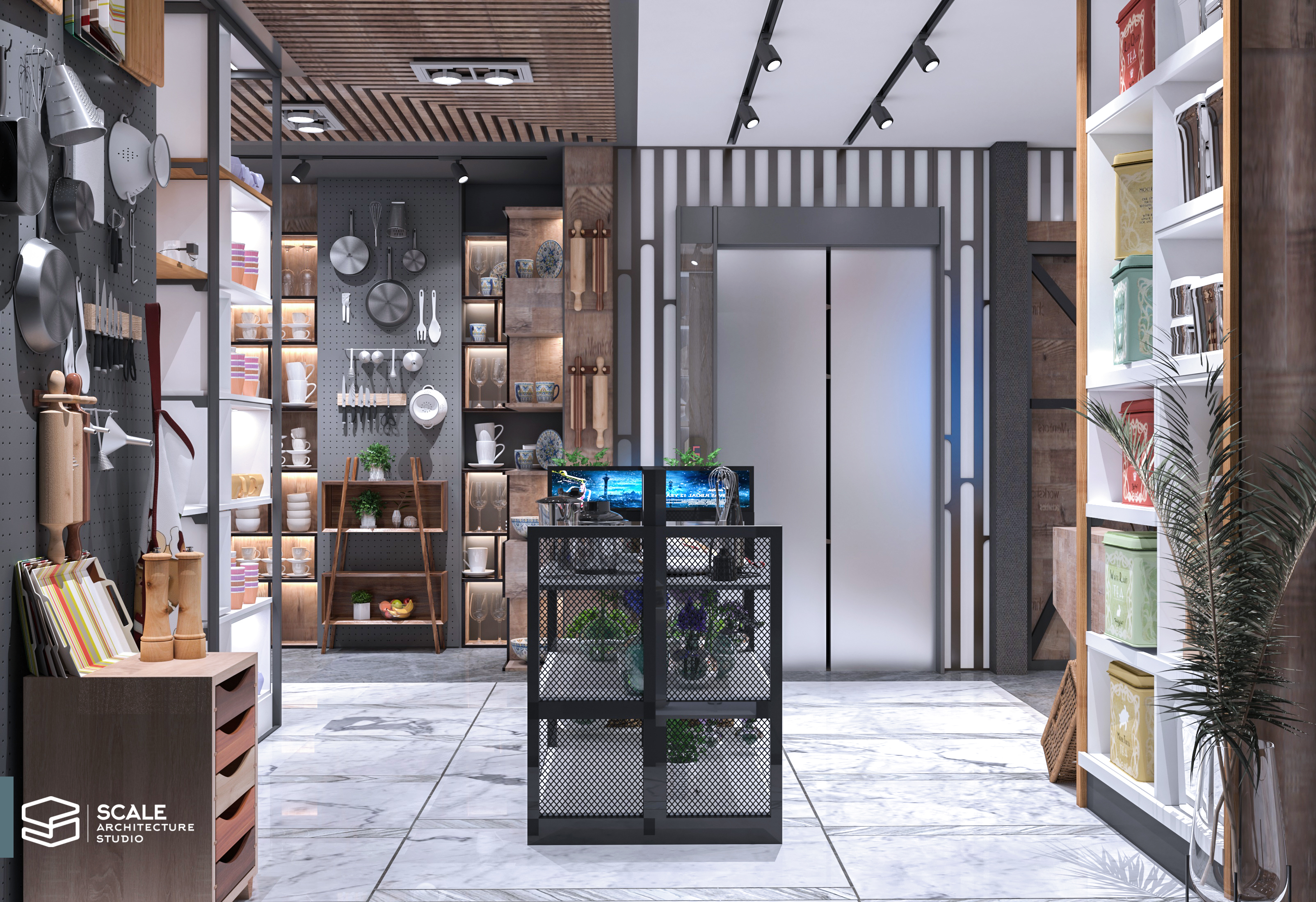 家居用品商店丨Scale Architecture studio office-12