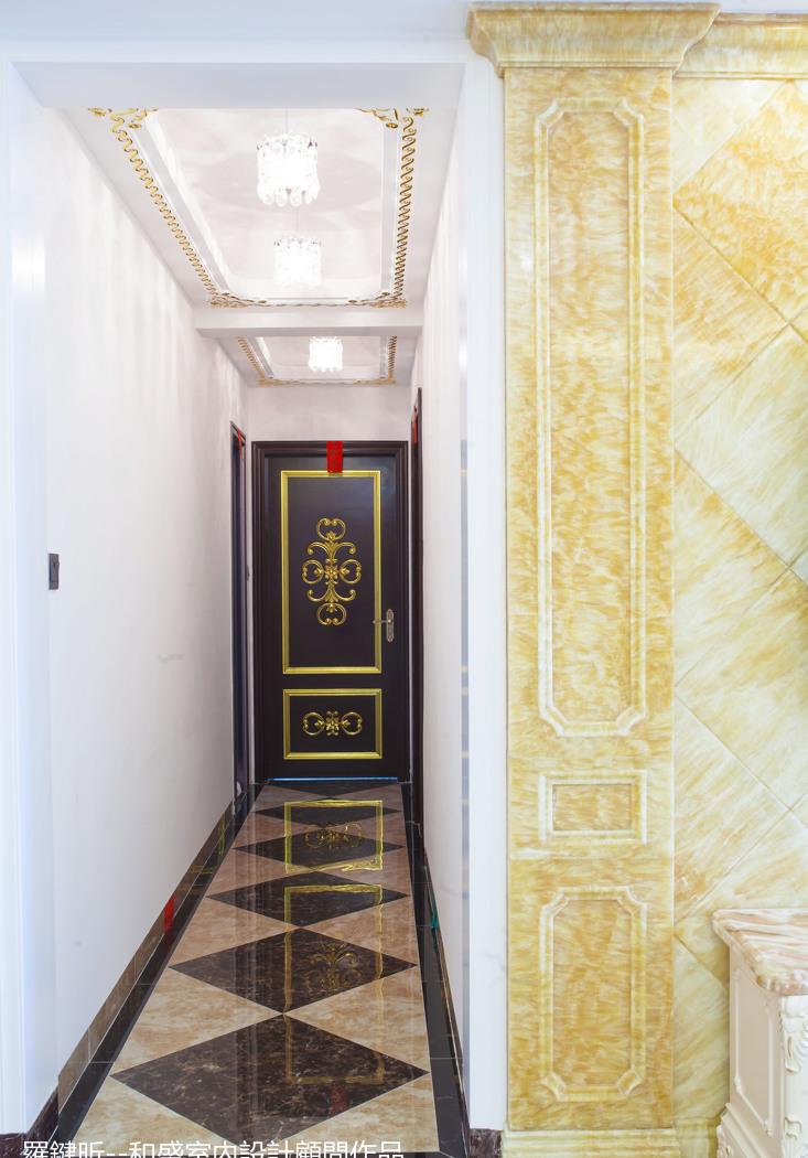 深圳布吉荔山公馆欧式风格室内设计-16