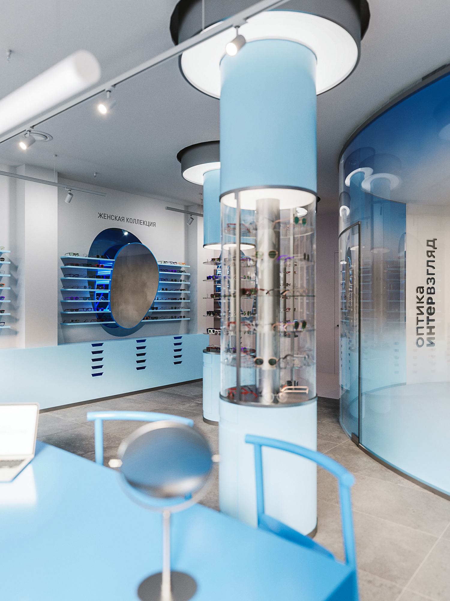 Interoptica 眼镜店室内设计丨俄罗斯鄂木斯克-15