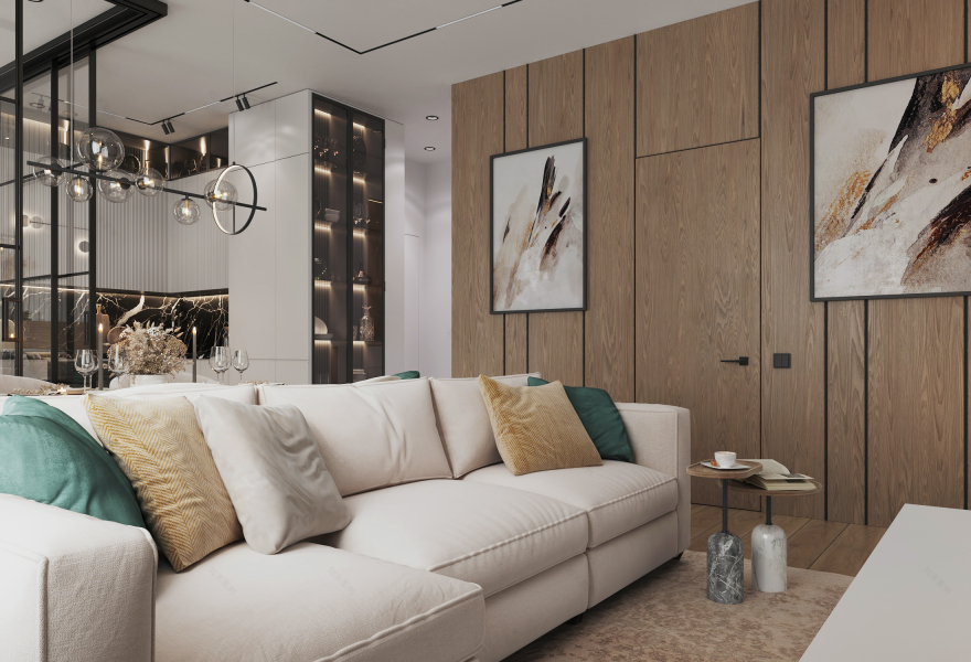 莫斯科“Fresh”住宅综合体小公寓丨俄罗斯莫斯科丨ksinteriors-11