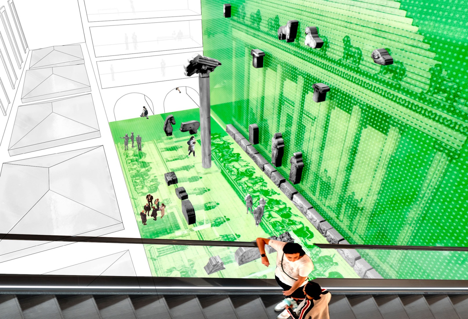 英国博物馆“西区馆”翻新项目丨英国伦敦丨6a architects等五组团队-54