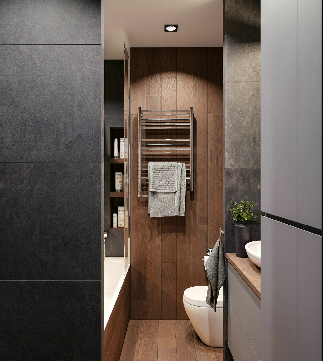 冷色北欧风，理性魅力诠释清新人居-5