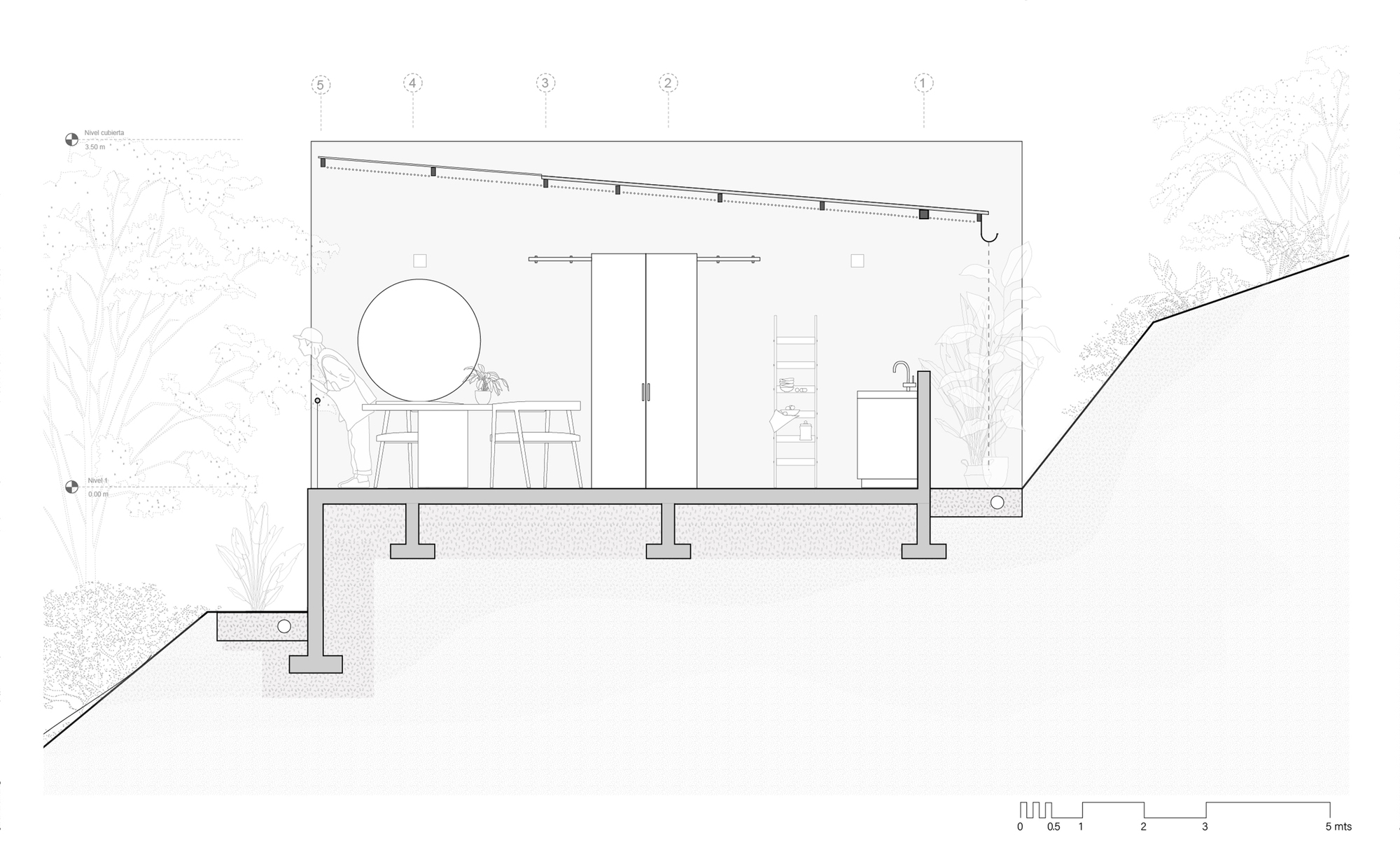 桃花心木之家丨Colombia丨PAE,Rubén Gómez Gañán-58