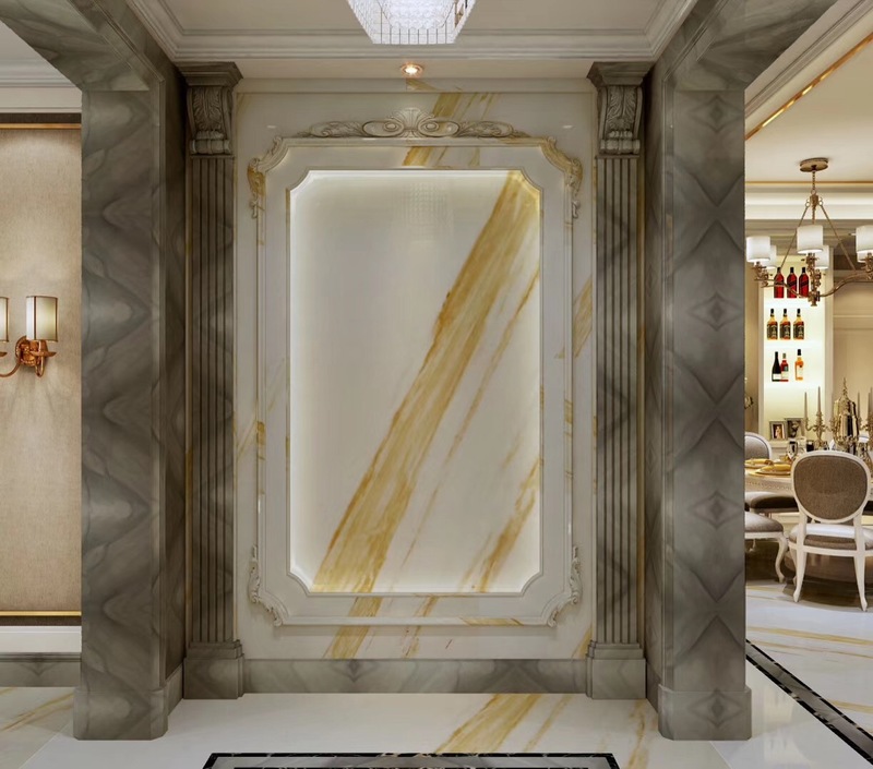 白金系列 | 现代简约风的金丝雅士白设计-31