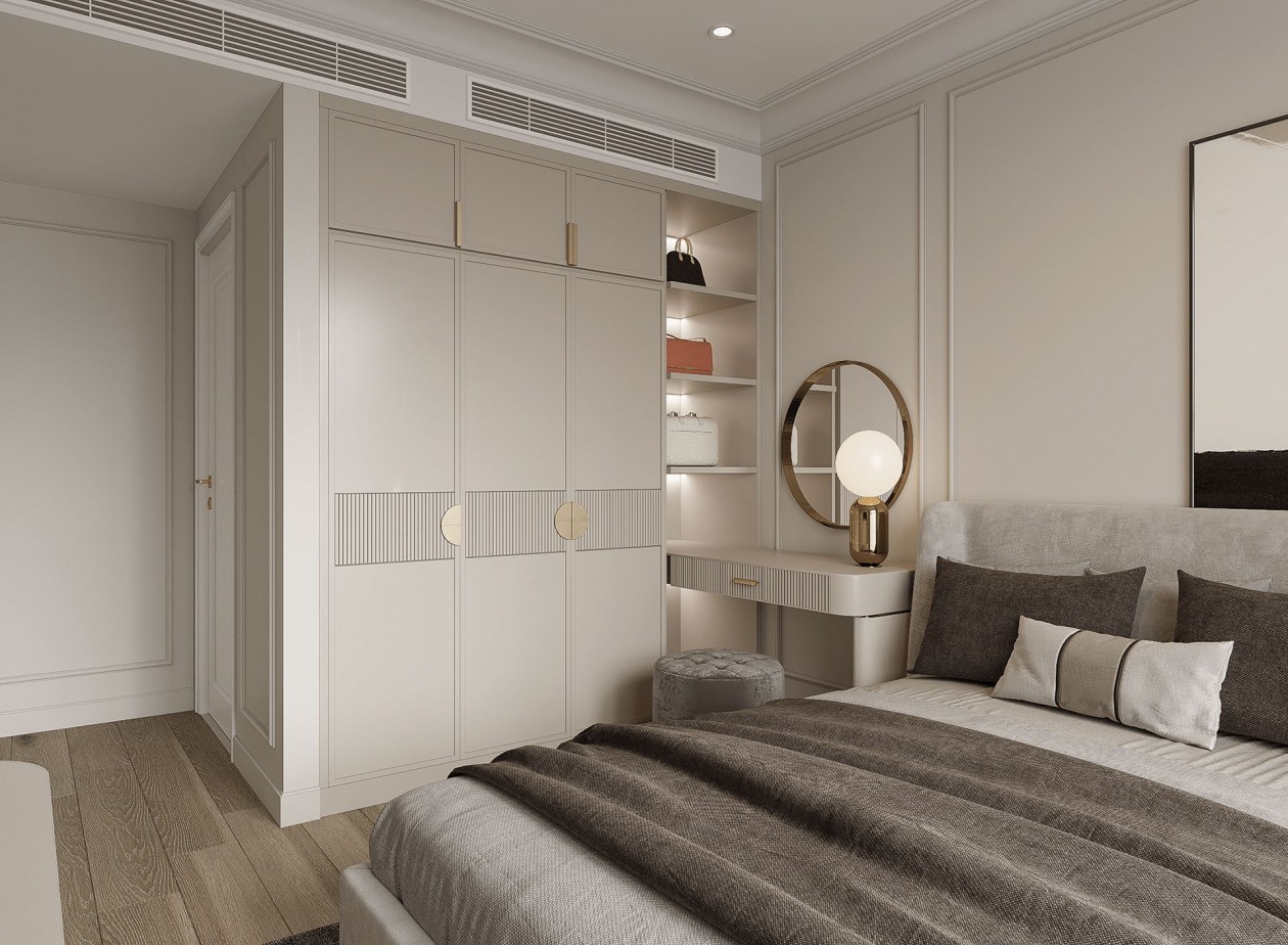 现代中性色系空间设计-13