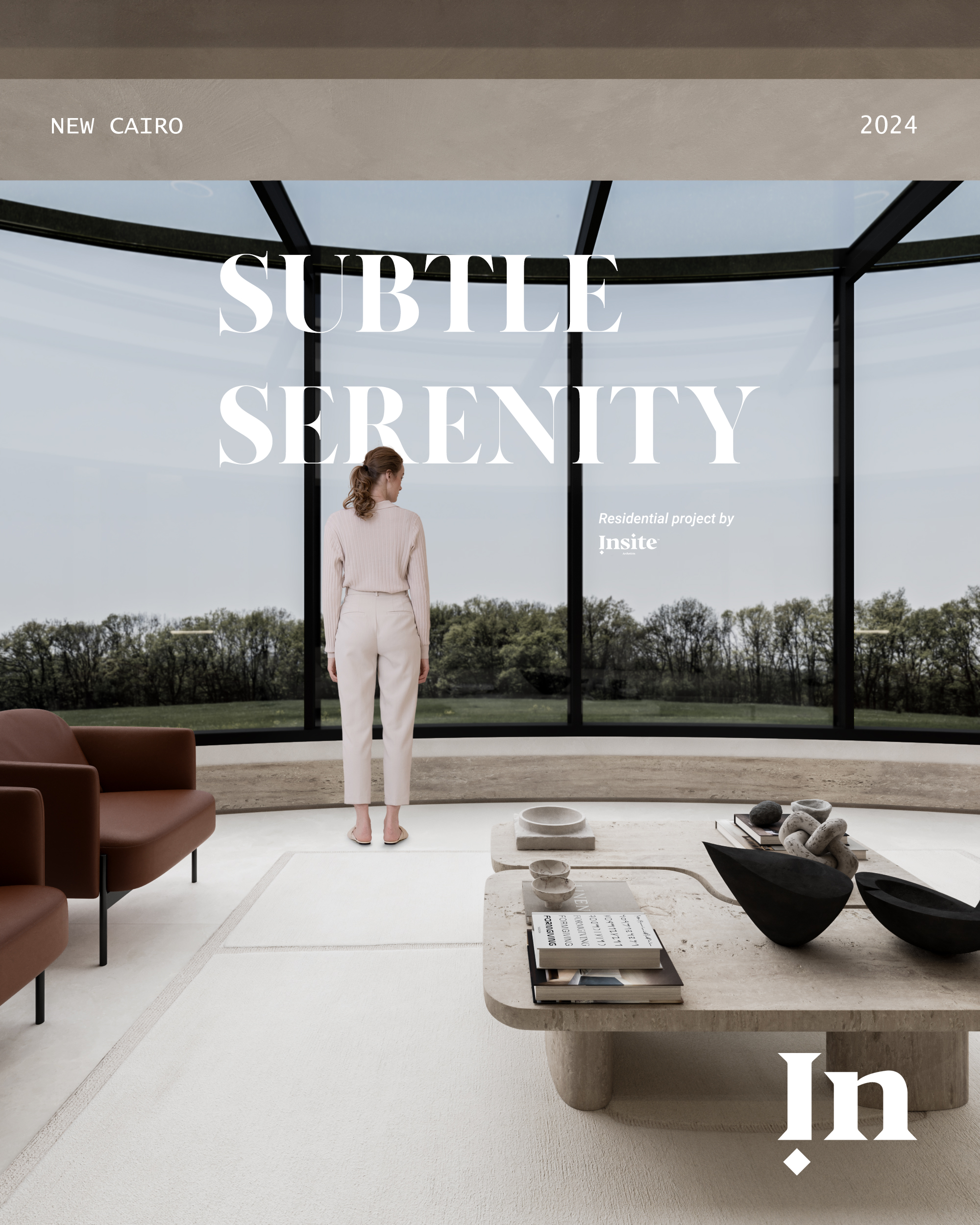 SUBTLE SERENITY住宅公寓丨埃及开罗丨Insite architects-0