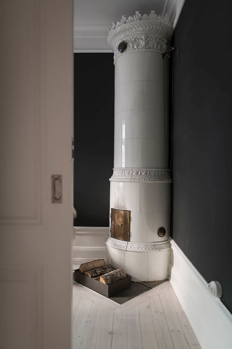 斯德哥尔摩 61 平米深蓝公寓 | 优雅的北欧小窝-11