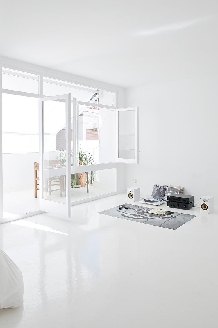 巴塞罗那White Retreat公寓  Colombo and Serboli Architecture-4