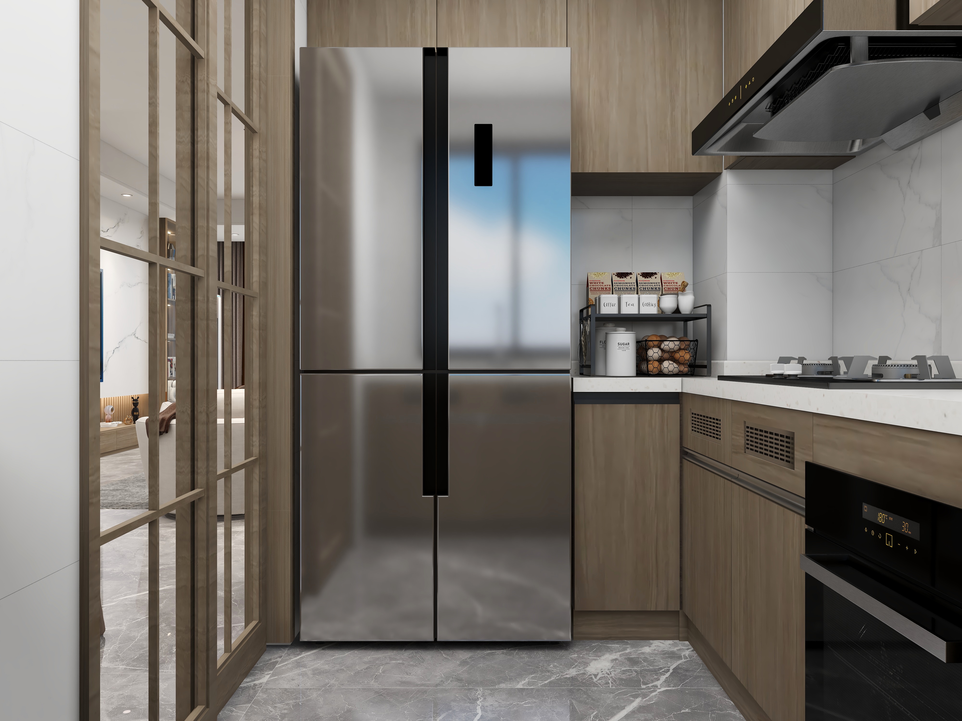 现代轻奢风格温馨之家-16