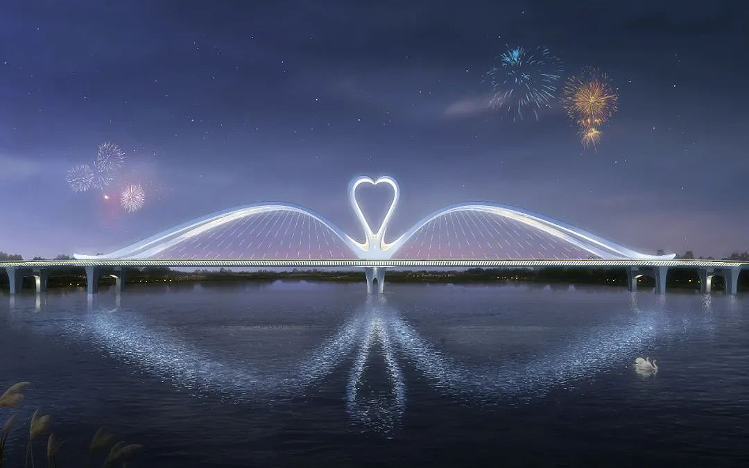 惠州市鹅城大桥主桥丨中国惠州丨中铁九桥-11