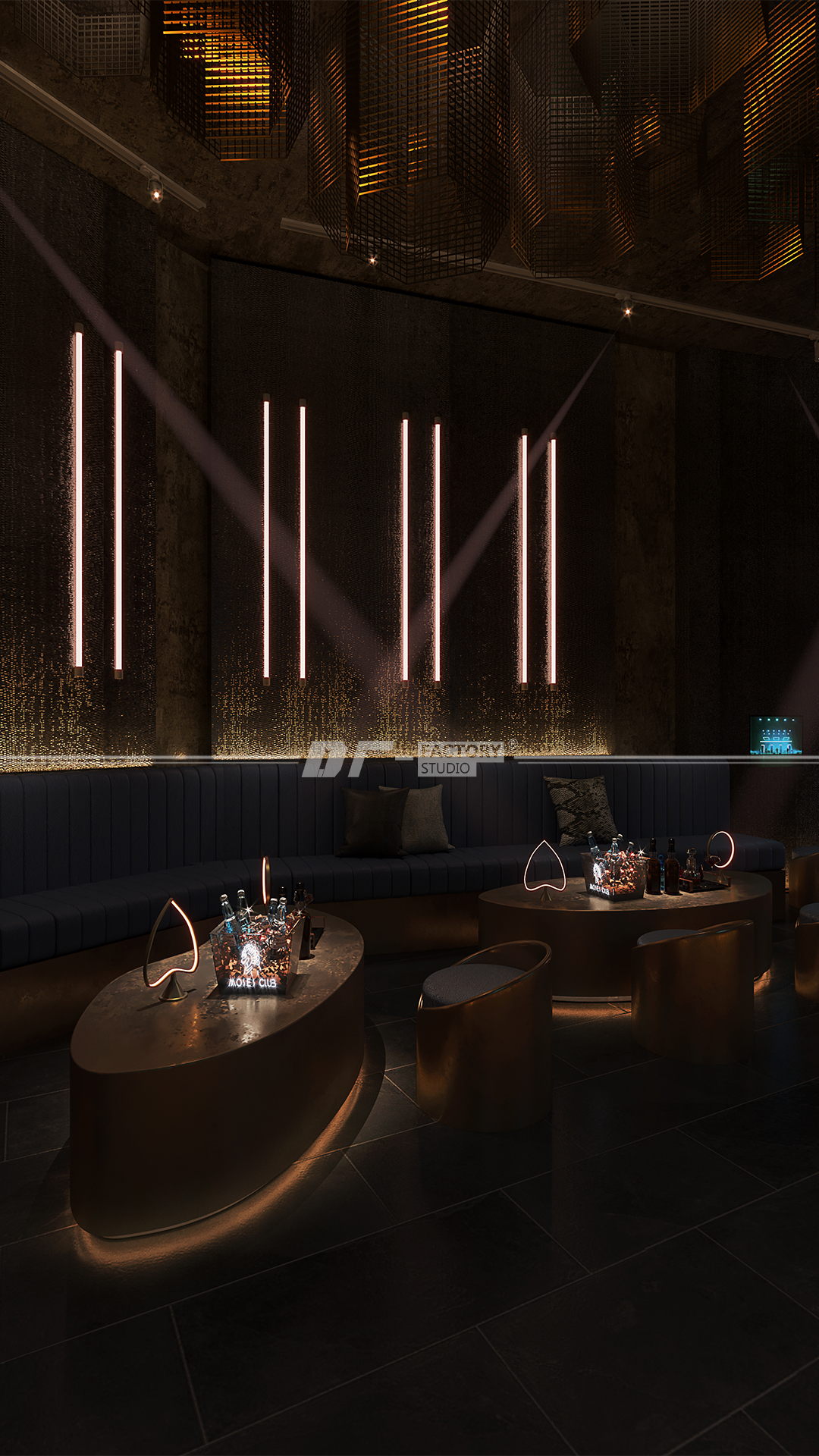 摩西 CLUB(曲靖店)丨中国曲靖丨鱼骨设计-26