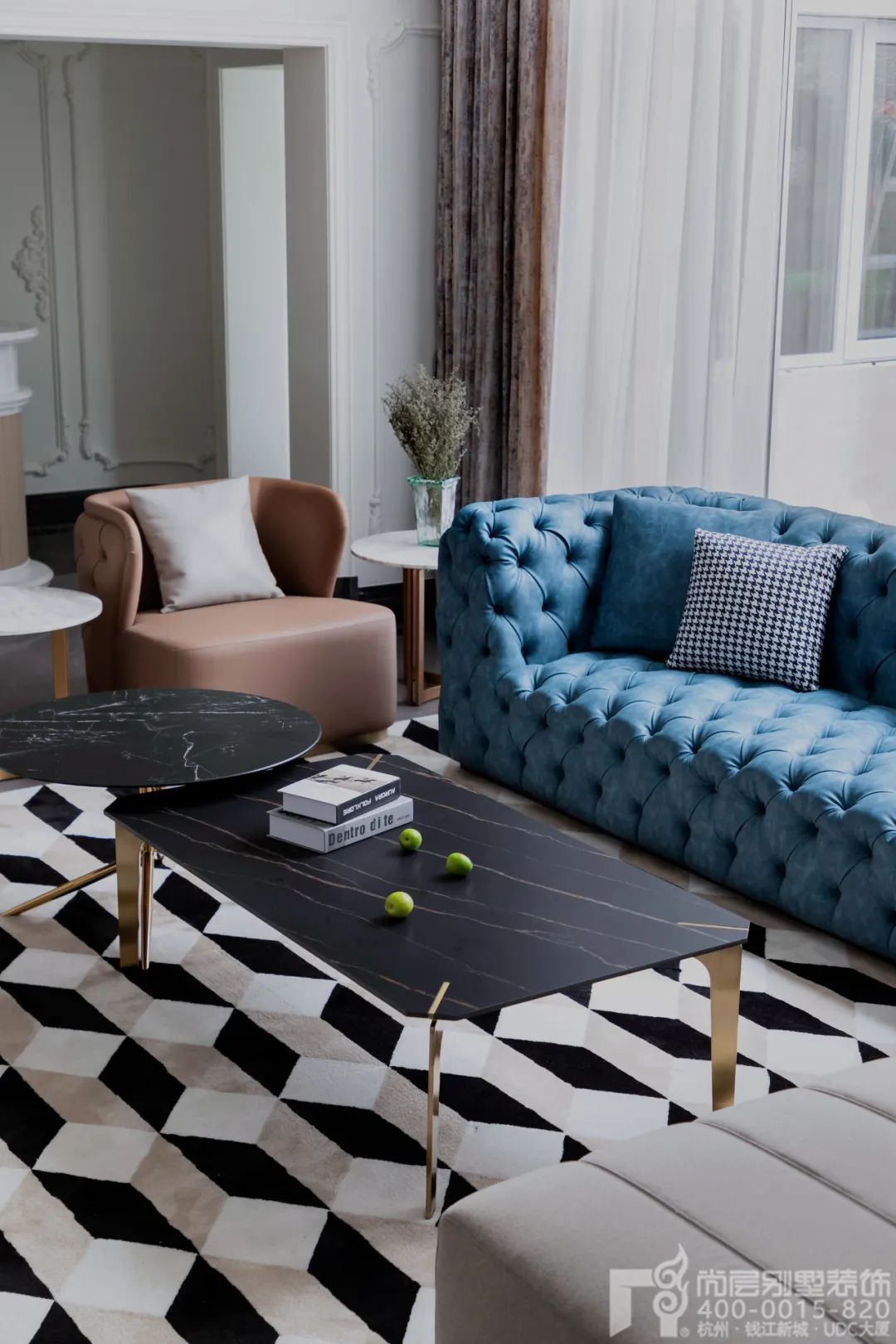 法式浪漫温馨别墅设计丨尚层别墅装饰-5