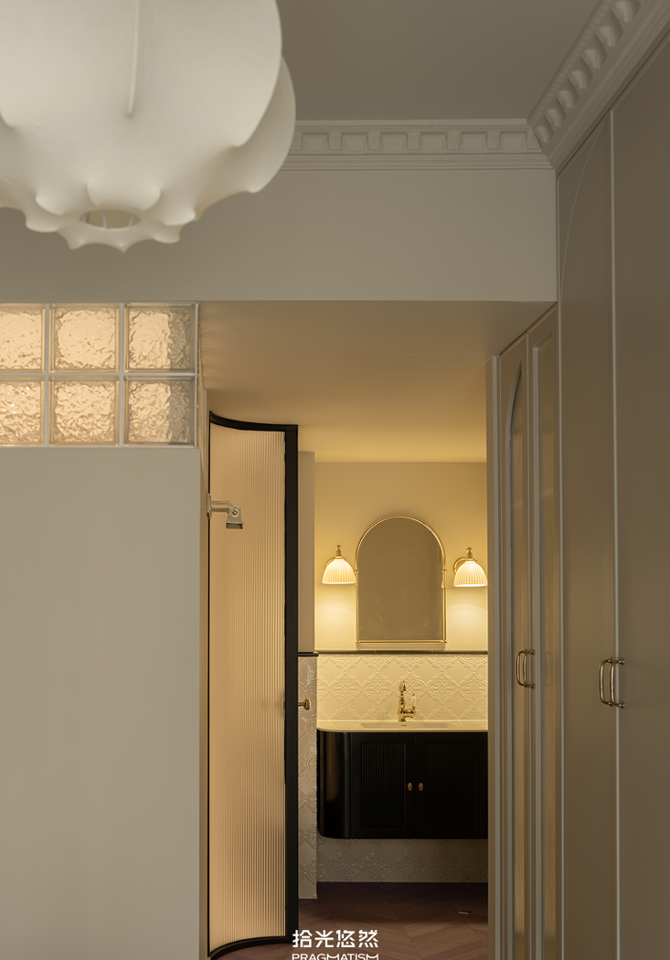 复古轻法式风格房屋设计-29