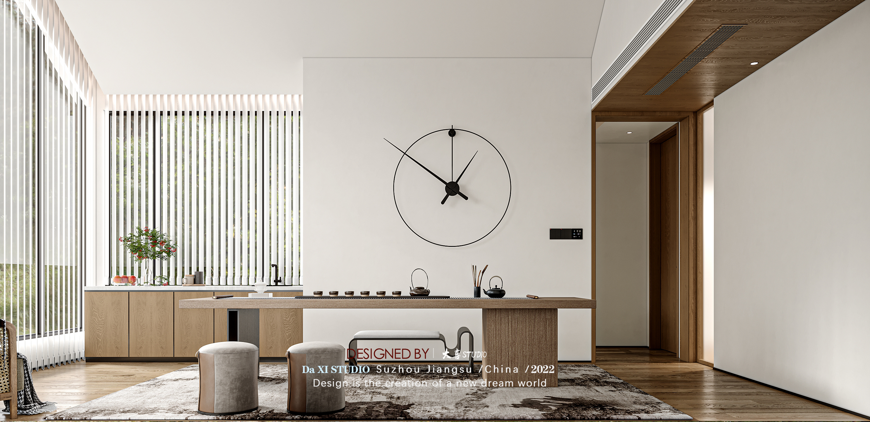 原木风设计，东方美学的质朴温柔-10