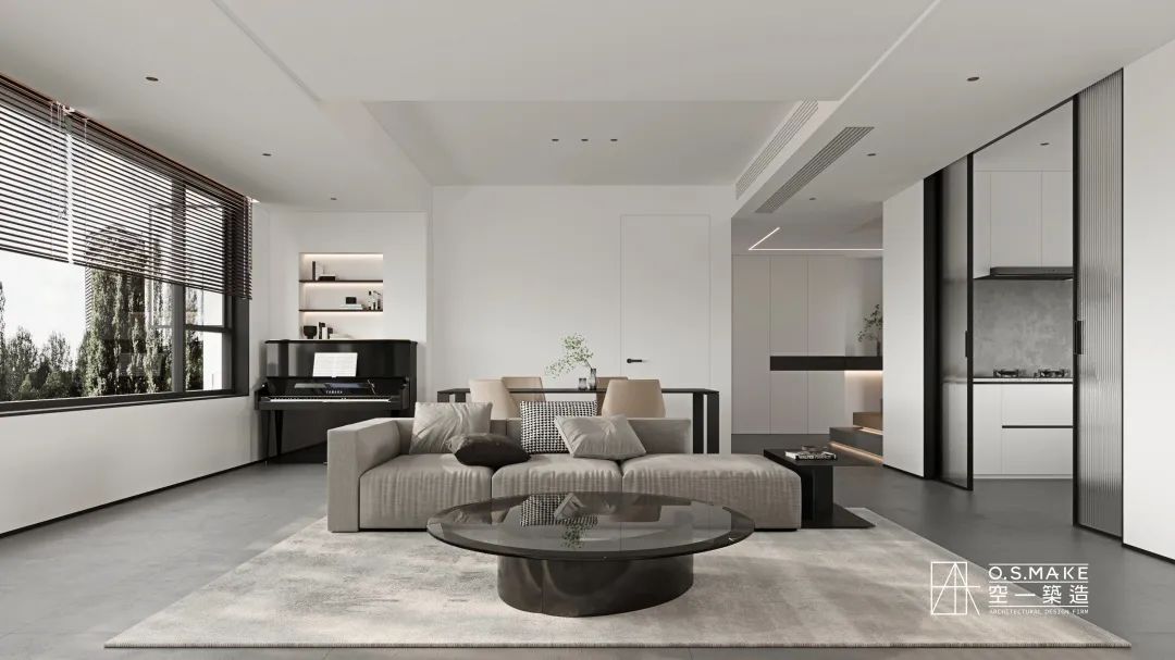 纯白之家 · 极简与包容的重庆康桥融府丨中国重庆丨空一筑造-58