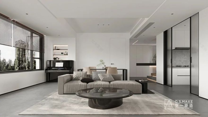 纯白之家 · 极简与包容的重庆康桥融府丨中国重庆丨空一筑造-58