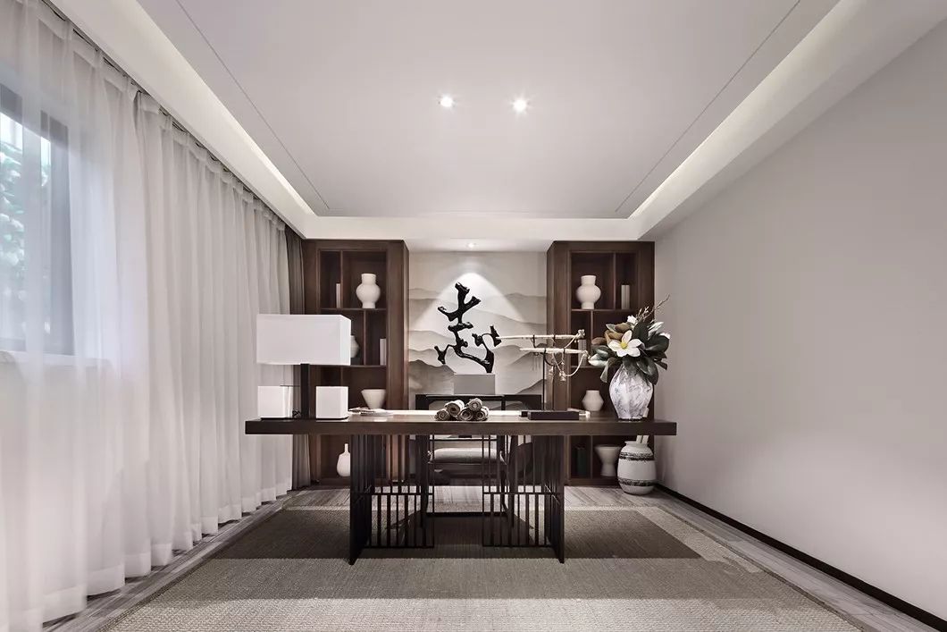 新中式装修风格 | 简约优雅，传统与现代完美结合-51