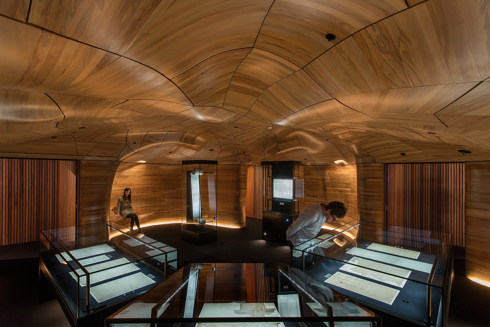 惠灵顿国家图书馆He Tohu展览空间丨新西兰丨Studio Pacific Architecture-3