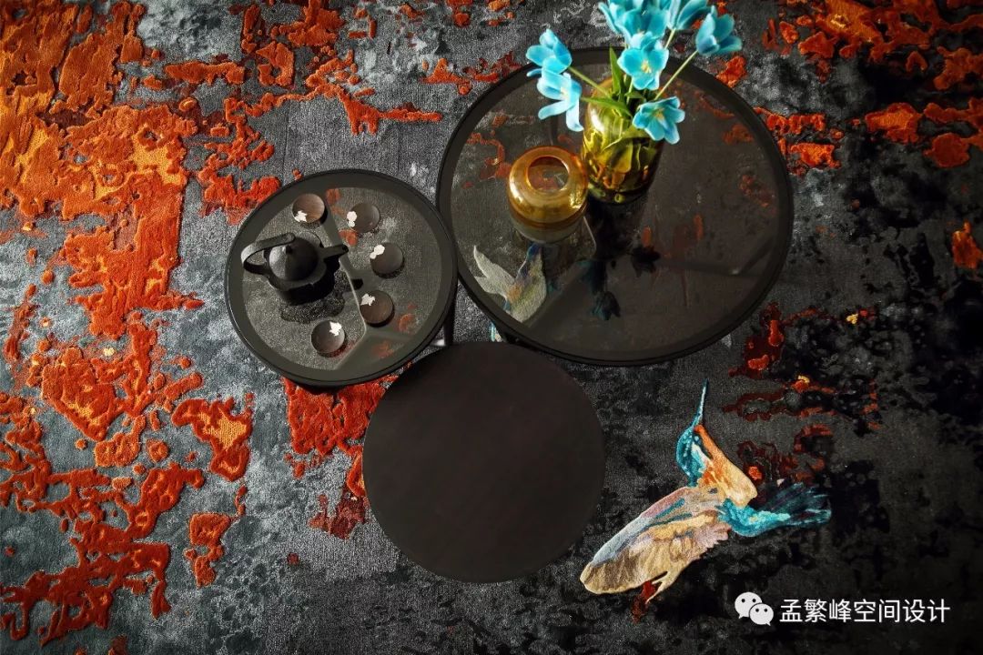 《曦-AURORA》 | 南京雅居乐花园私宅设计,橙色诠释幸福家庭生活-12