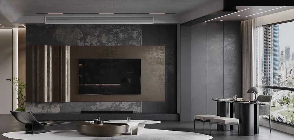 盛德世家 190㎡现代简约风丨峰上名宅装饰设计-6