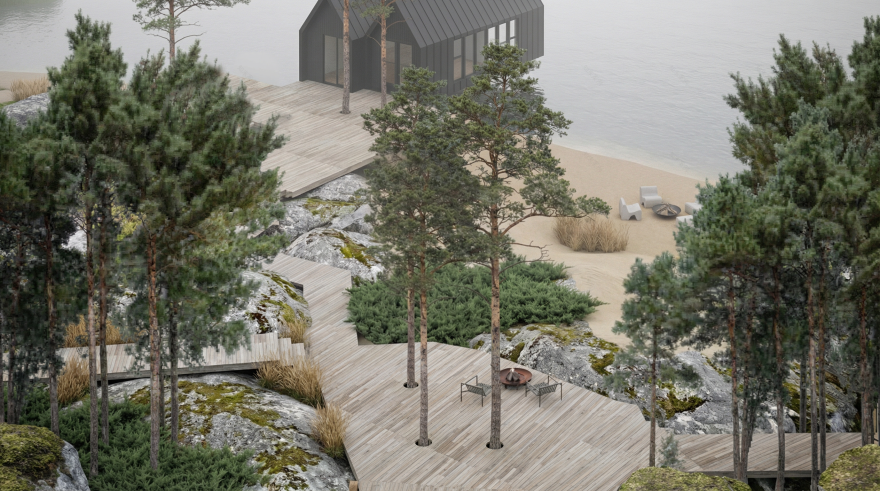 Дом у озера(湖边的房子)丨俄罗斯-7