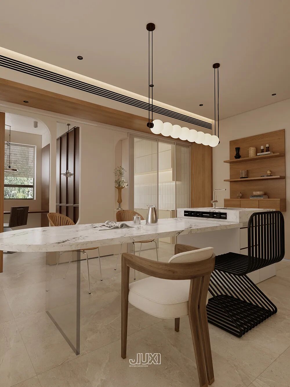 「设计分享」被简约原木硬控了，自然+极简=家的高级命格-24