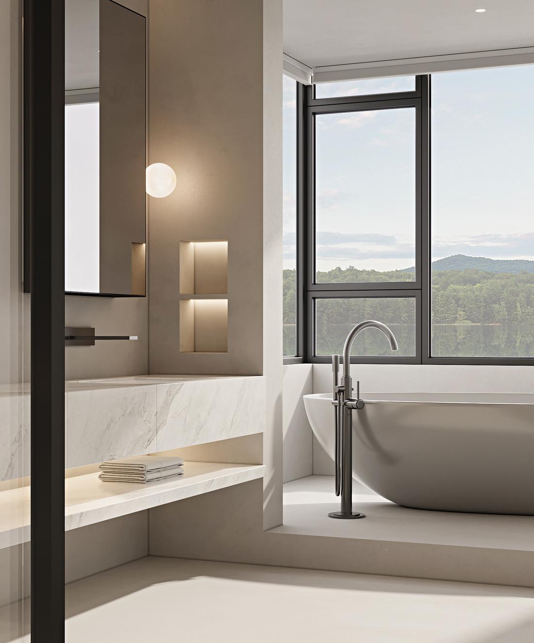 现代简约风尚地下室设计-67