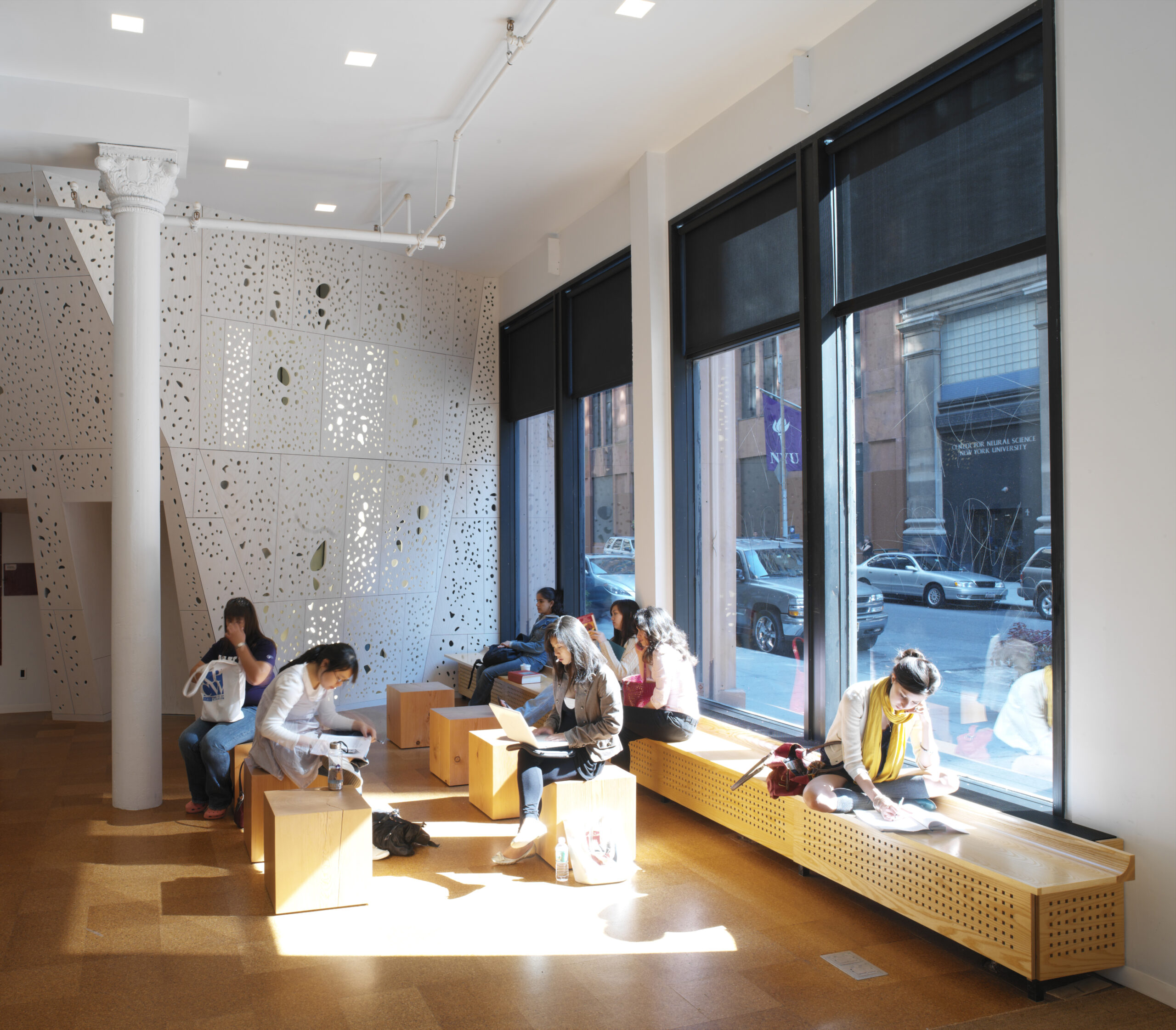 NYU Department of Philosophy室内翻新项目丨美国华盛顿丨Steven Holl Architects-4