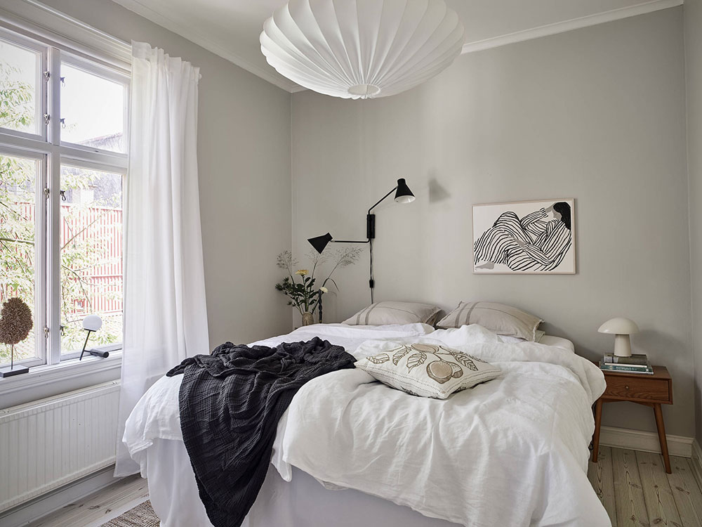 宁静的斯堪的纳维亚式公寓-16