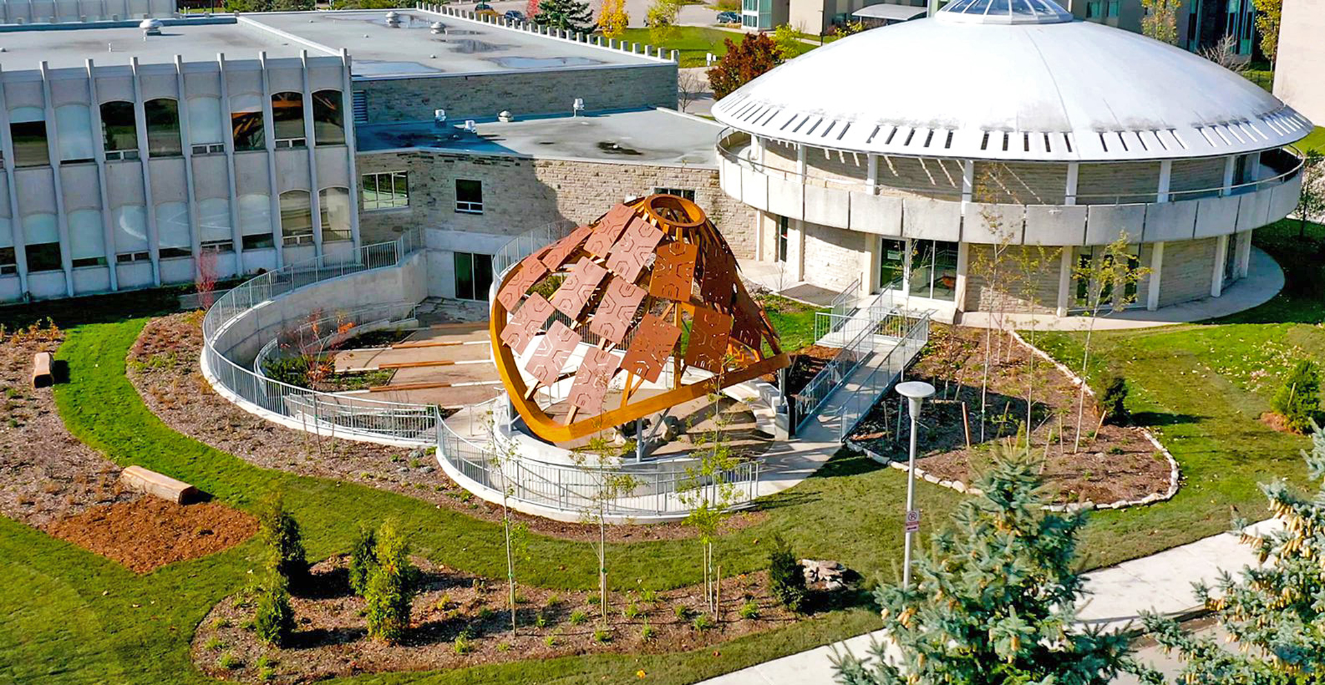 CEREMONIAL ARBOUR AT WAMPUM LEARNING LODGE | Eventscape-2
